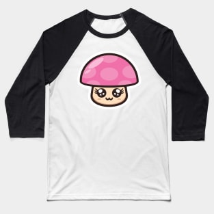 Child Mushroom Couple / Girl Baseball T-Shirt